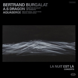 Image du média "NUIT EST LÀ (LA) - CONCERT de Bertrand BURGALAT/A.S DRAGON/AQUASERGE"