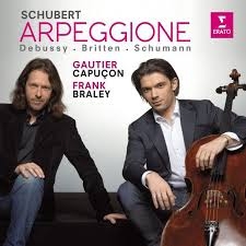 Couverture SONATE ARPEGGIONE (+ DEBUSSY, BRITTEN, SCHUMANN) de Franz SCHUBERT