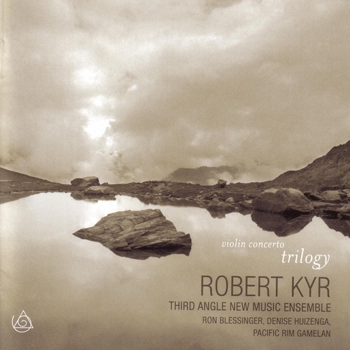 Couverture VIOLIN CONCERTO TRILOGY de Robert KYR