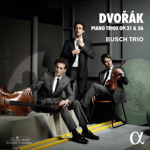 Couverture TRIO CLAVIER 1,2 OP.21,26 de Antonin DVORAK