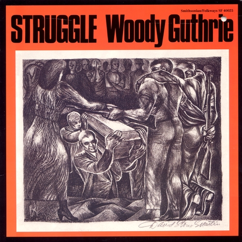 Couverture STRUGGLE de Woody GUTHRIE