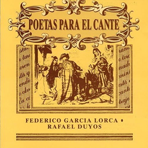 Couverture POETAS PARA EL CANTE: FEDERICO GARCIA LORCA, RAFAEL DUYOS