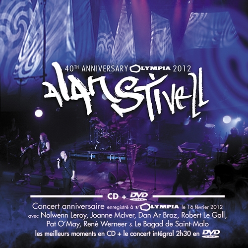 Couverture 40TH ANNIVERSARY - OLYMPIA 2012 de Alan STIVELL