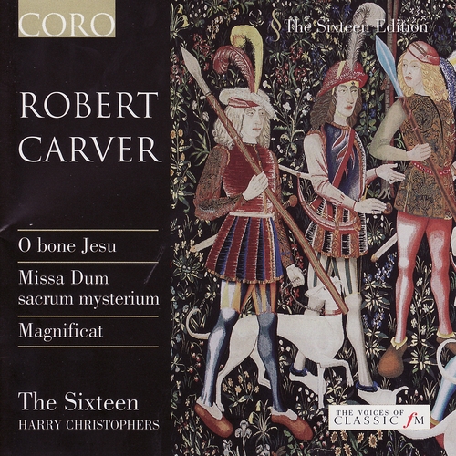 Couverture O BONE JESU/ MISSA DUM SACRUM MYSTERIUM de Robert CARVER