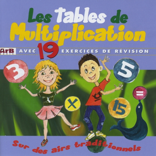 Couverture LES TABLES DE MULTIPLICATION de Muriel LOUVEAU