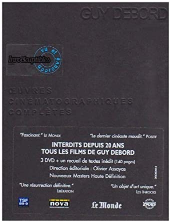 Couverture GUY DEBORD - (COFFRET DVD)