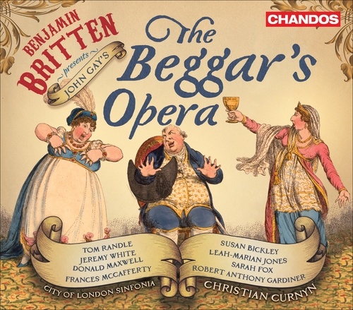 Couverture THE BEGGAR'S OPERA de Benjamin [Lord] BRITTEN