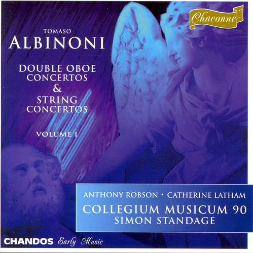 Couverture CONCERTOS HAUTBOIS VIOLON CORDES VOLUME 1 (EXTR.OP.7,OP.9) de Tommaso ALBINONI