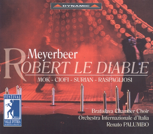 Couverture ROBERT LE DIABLE de Giacomo MEYERBEER