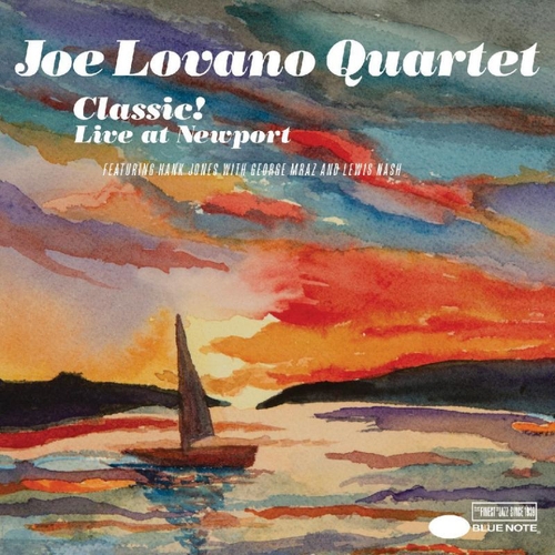 Couverture CLASSIC! LIVE AT NEWPORT de Joe LOVANO QUARTET