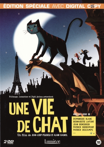 Couverture UNE VIE DE CHAT de Jean-Loup FELICIOLI