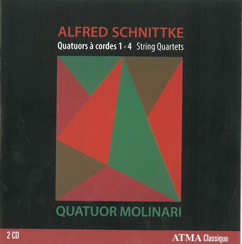 Couverture QUATUOR CORDES 1-4 de Alfred Garrijévitch SCHNITTKE