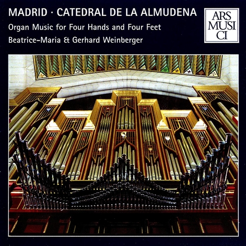 Couverture ORGUE À 4 MAINS & 4 PIEDS À LA CATHÉDRALE ALMUDENA DE MADRID