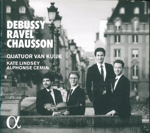 Couverture QUATUOR CORDES (+ RAVEL/ + CHAUSSON) de Claude DEBUSSY