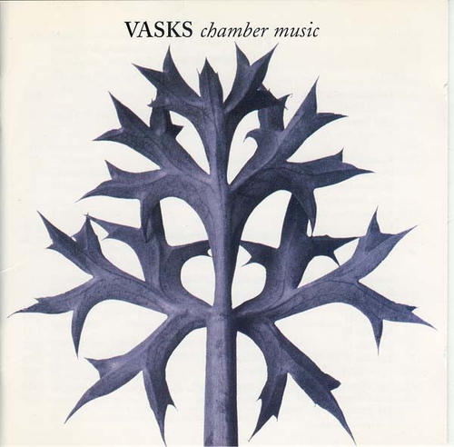 Couverture CHAMBER MUSIC de Peteris VASKS