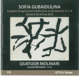 Image du média "COMPLETE STRING QUARTETS de Sofia GUBAÏDULINA"