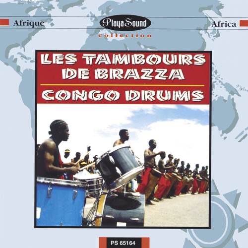 Couverture CONGO DRUMS de LES TAMBOURS DE BRAZZA