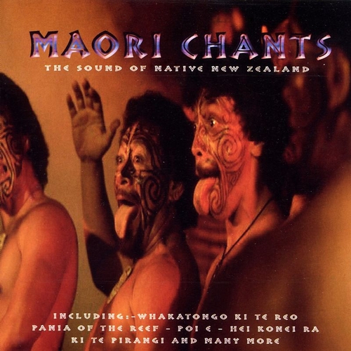 Couverture MAORI CHANTS: THE SOUND OF NATIVE NEW ZEALAND