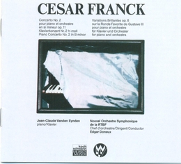 Image du média "CONCERTO PIANO 2, OP.11 / VARIATIONS BRILLANTES de César FRANCK"