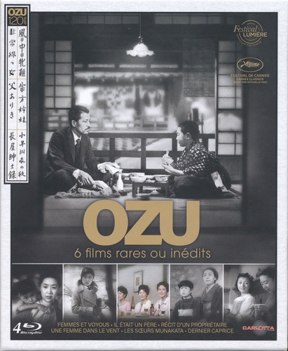 Couverture OZU - 6 FILMS RARES OU INÉDITS de Yasujiro OZU