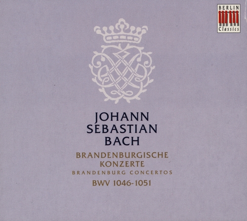 Couverture BRANDENBURGISCHE KONZERT BWV 1046-1051 de Johann Sebastian BACH