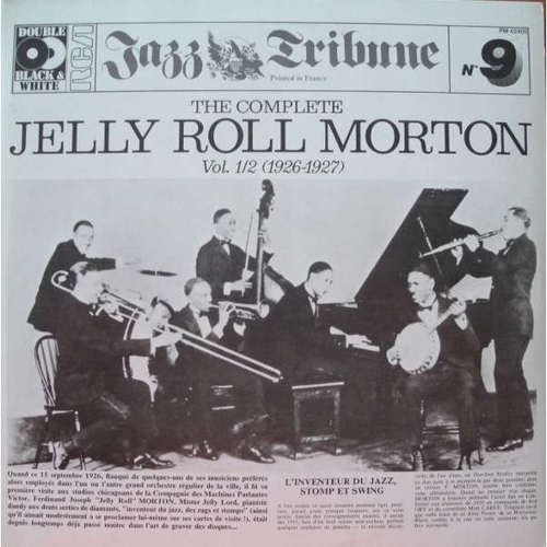 Couverture THE COMPLETE JELLY ROLL MORTON, VOLS 1/2 de Jelly Roll MORTON