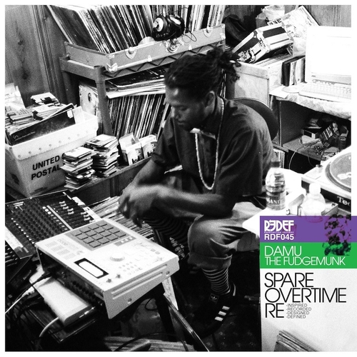 Couverture SPARE OVERTIME RE-INSPIRED de DAMU THE FUDGEMUNK