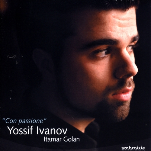 Couverture CON PASSIONE - YOSSIF IVANOV (TCHAIKOVSKY, RAVEL, CHAUSSON)