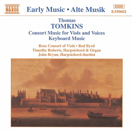 Couverture CONSORT MUSIC FOR VIOLS AND VOICES de Thomas TOMKINS