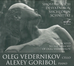 Image du média "SONATE VIOLONCELLE (+ SCHNITTKE/ + DESYATNIKOV/ + SCHEDRIN/ de Dmitri CHOSTAKOVITCH"