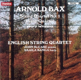 Image du média "PIANO QUARTET / HARP QUINTET / STRING QUARTET 1 de Arnold [Sir] BAX"