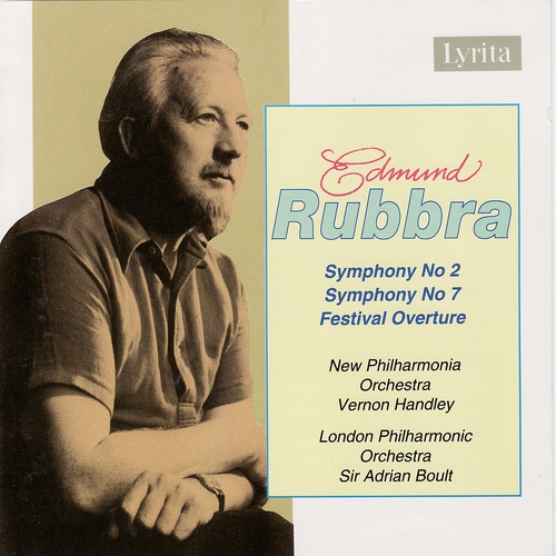 Couverture SYMPHONIE  2,7 / FESTIVAL OVERTURE de Edmund RUBBRA