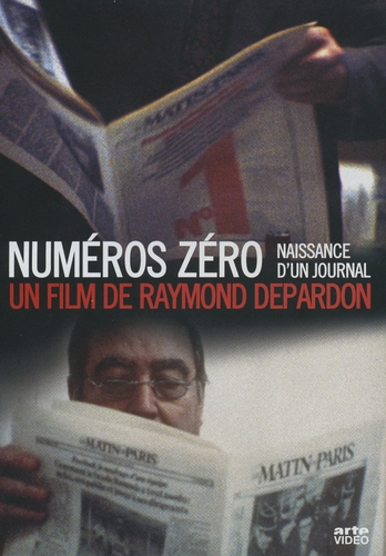 Couverture NUMÉROS ZÉRO