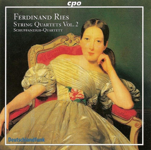 Couverture QUATUOR CORDES (VOL.2) de Ferdinand RIES