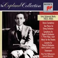 Couverture ANTHOLOGIE - EARLY ORCHESTRAL WORKS 1922-1935 de Aaron COPLAND