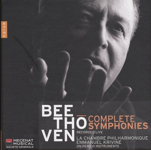 Couverture SYMPHONIE  1-9 de Ludwig van BEETHOVEN