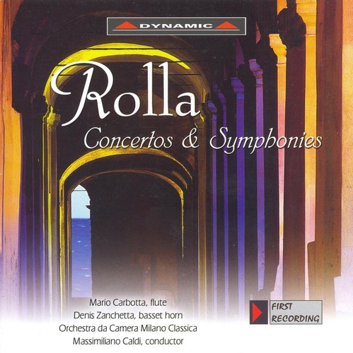 Couverture CONCERTOS & SYMPHONIES de Alessandro ROLLA