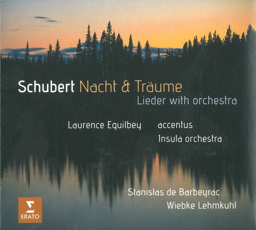 Couverture NACHT & TRAUME de Franz SCHUBERT