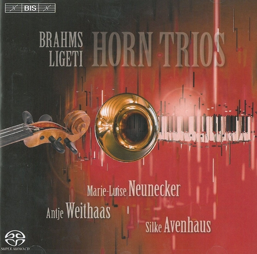 Couverture TRIO COR OP.40 (+ LIGETI, AHO) de Johannes BRAHMS