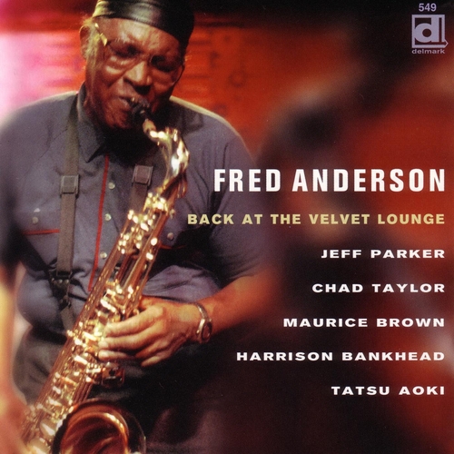 Couverture BACK AT THE VELVET LOUNGE de Fred ANDERSON