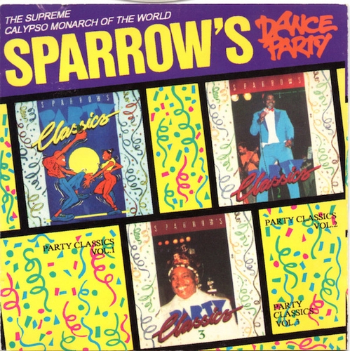 Couverture SPARROW'S DANCE PARTY de MIGHTY SPARROW