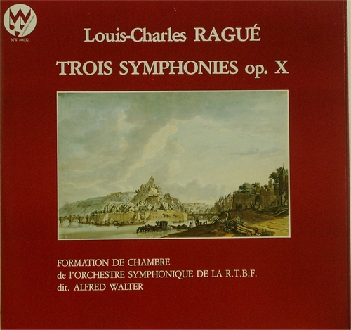 Couverture 3 SYMPHONIES de Louis-charles RAGUÉ