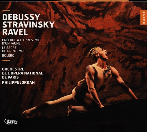 Couverture LE SACRE DU PRINTEMPS (+ DEBUSSY ET RAVEL) de Igor STRAVINSKY