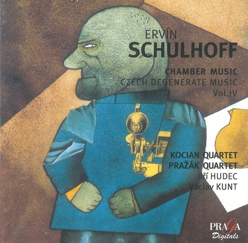 Couverture CHAMBER MUSIC (CZECH DEGENERATE MUSIC) de Erwin SCHULHOFF