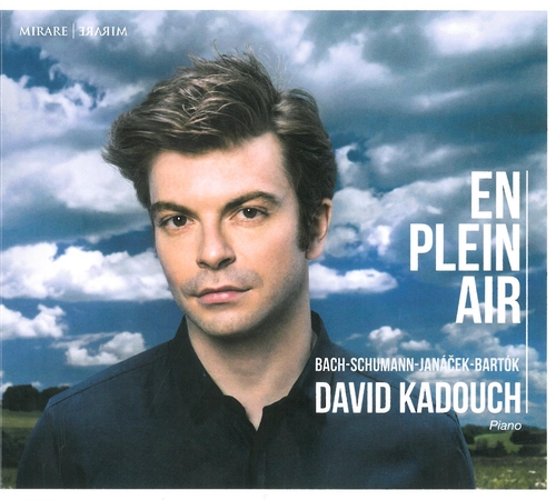 Couverture KADOUCH - EN PLEIN AIR (BACH/ SCHUMANN/ JANACEK/ BARTOK)