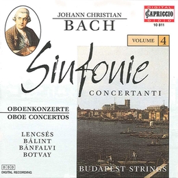 Image du média "SINFONIE CONCERTANTI VOL.2 de Johann Christian BACH"