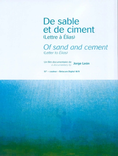 Couverture DE SABLE ET DE CIMENT