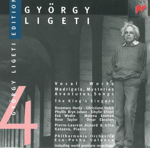 Couverture OEUVRES VOCALES de György LIGETI