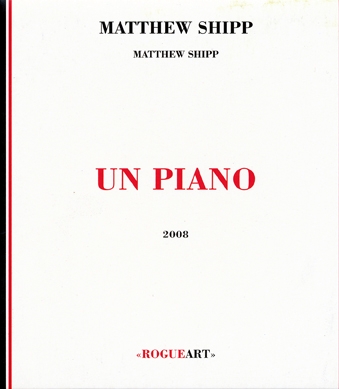 Couverture UN PIANO de Matthew SHIPP