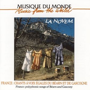 Couverture CHANTS A VOIX EGALES DU BEARN ET DE GASCOGNE de LA NOVEM